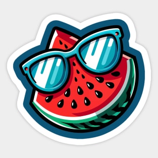 Cool Watermelon Sticker